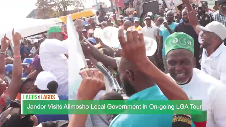 Lagos4Lagos: Jandor Visits Alimosho Local Government in On-going LGA Tour..!