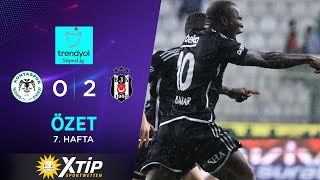 Merkur-Sports | T. Konyaspor (0-2) Beşiktaş - Highlights/Özet | Trendyol Süper Lig - 2023/24