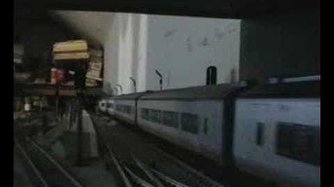 Hornby Eurostar passing