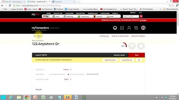 How to Pre-Populate your forms with common property Data in the New My Transactions