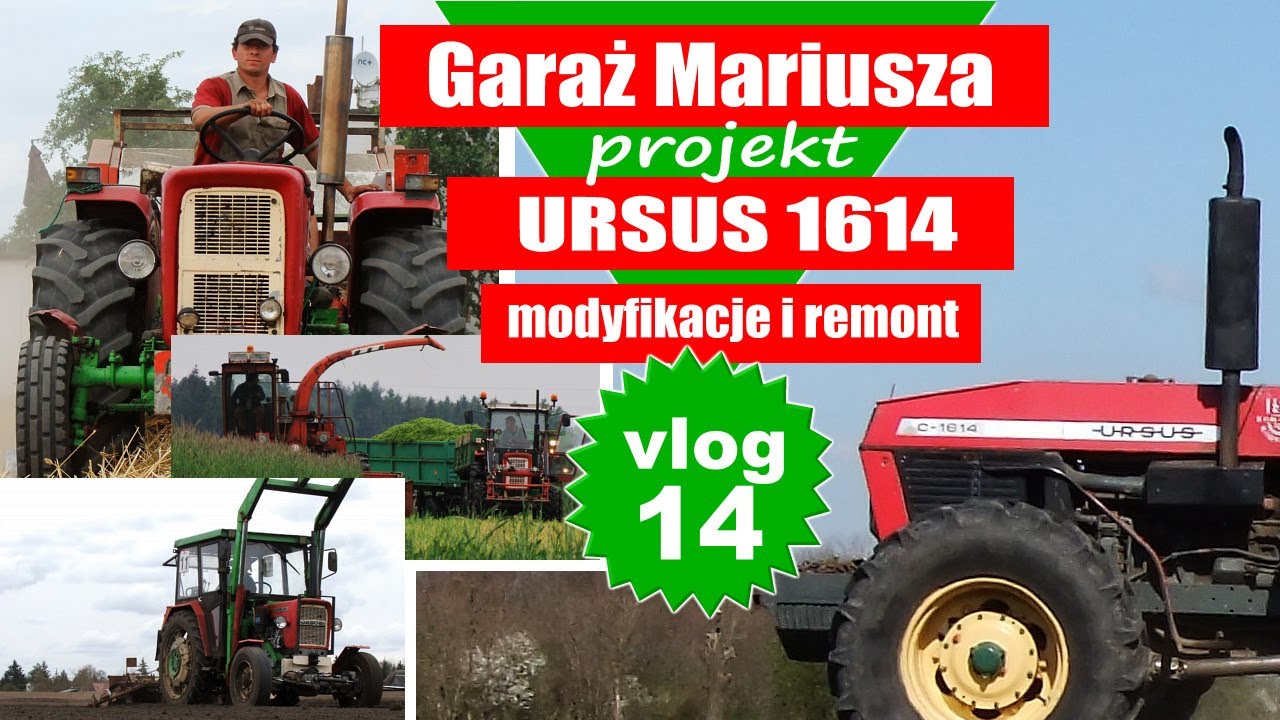 maxresdefault Garaż Mariusza: URSUS 1614 – montaż skrzyni biegów „ciapkiem” – VLOG 14