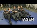 U.S. Marines and Sailors Taser Training