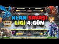 KLAN SAVAŞ LİGİ 4.GÜN CANLI SALDIRILARIM (LEKESİZLER & LEKESİZLER 2) CLASH OF CLANS (CWL)