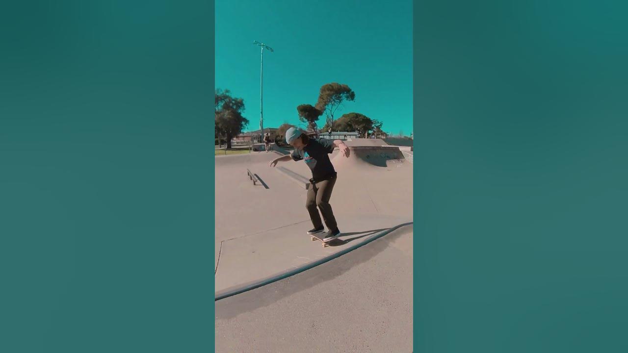 Blunt Grab Rock and Noseslide The Stage 🛹 #shorts #skate #skateboarding ...