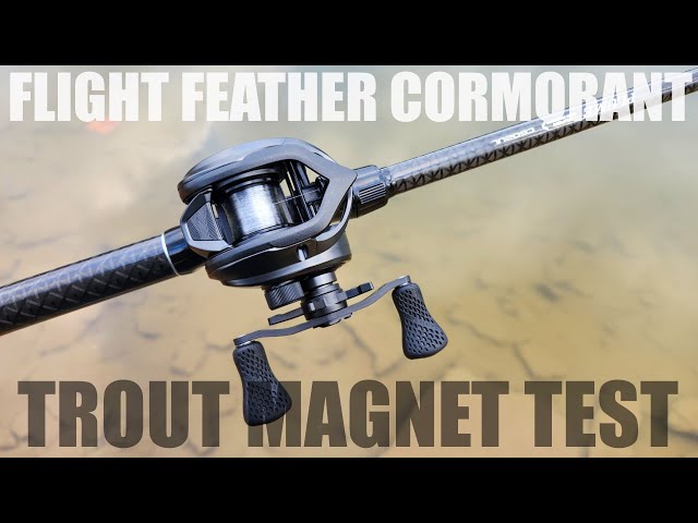 Flight Feather CORMORANT CRUSHES THE TROUT MAGNET!!! 