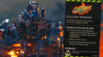 Blackout: How to UNLOCK Reaper! (Ocular Sensor Location)