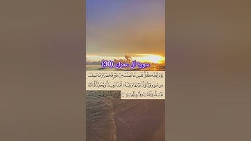 سورة آل عمران من (30) القارئ: سعد الغامدي #اكسبلور #حفظ_القرآن_الكريم #duet #تيك_توك #القرآن_الكريم