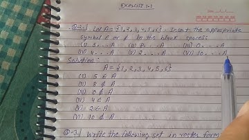 Let A = {1,2,3,4,5,6}. insert the appropriate symbol € or not € in the black spaces:
