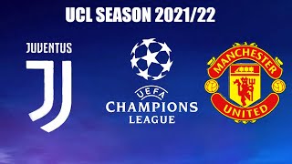 UEFA Champion League 2021/22 | Juventus vs Manchester United ft Ronaldo , Varane , Sancho | FIFA 21