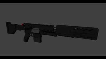 Speed Modelling a M4 In Blender (Mini-Update)