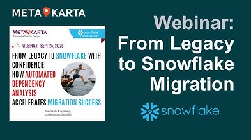 Legacy to Snowflake Migration Webinar