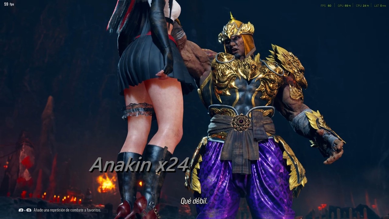 All N235_4 Lili ryona vs Fahkumram Match Tekken 8 2060 #tekken #lili #anna