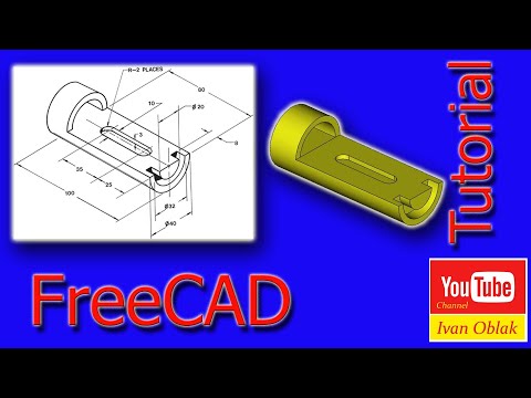 Freecad - Modeling - Tutorial - Model 0131