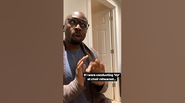 If I were conducting Cardi B’s “Up” for Choir Rehearsal… #shorts #singer #vocalcoach #choreography