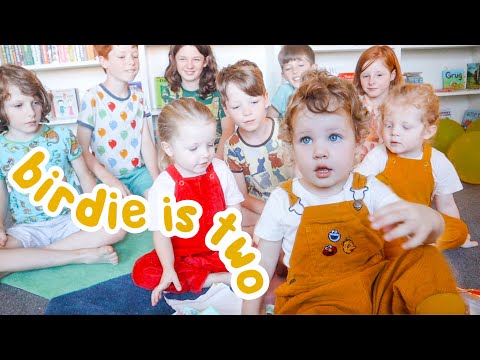 BIRDIE'S 2ND BIRTHDAY | Mum of 10 w/ Twins + Triplets