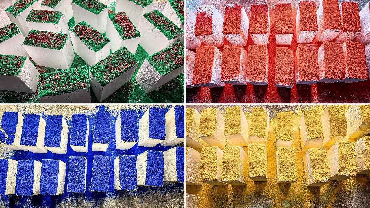 Crunchy Gym Chalk! @ChalkFabricDollAsmr  | Gym Chalk