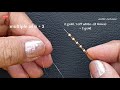 Seed bead &amp; Pearl Choker/Jewelry making Tutorial Diy