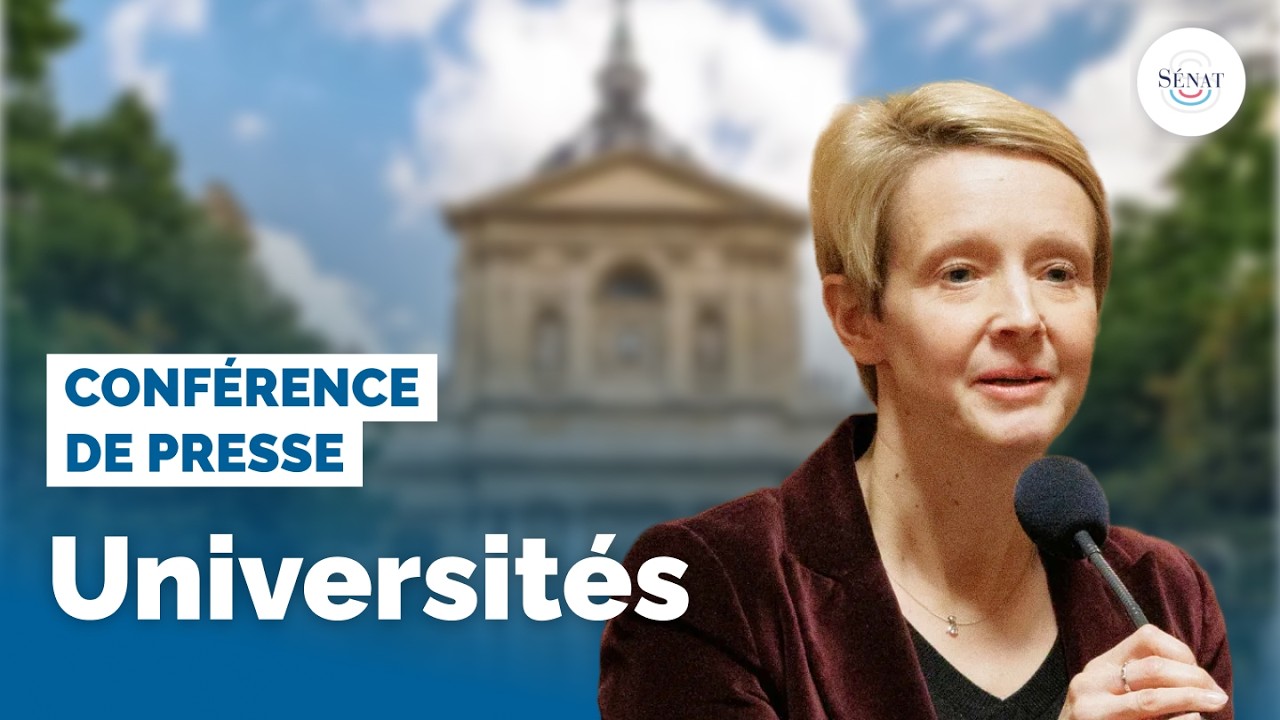 Universités : conférence de presse