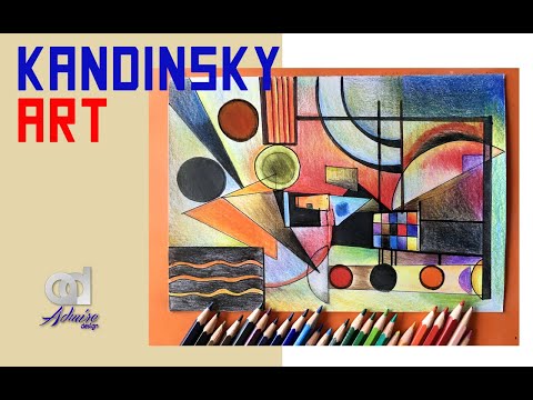 Wassily Kandinsky Abstract Art | How To Paint Like Wassily Kandinsky |