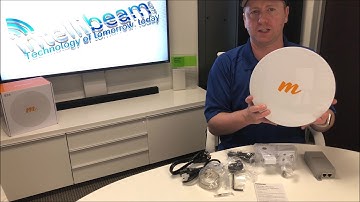 Mimosa Networks B24 Backhaul Radio unboxing by Intellibeam.com