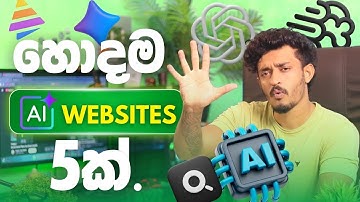 Top 05 AI Websites Sinhala 2025