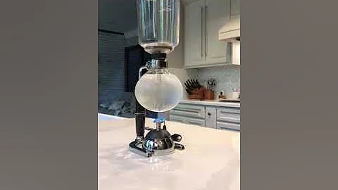 The Most Satisfying way to brew coffee (coffee brewing) Hario Coffee Siphon (siphon) classic