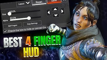 BEST HUD LAYOUT For PHONE! Apex Legends Mobile