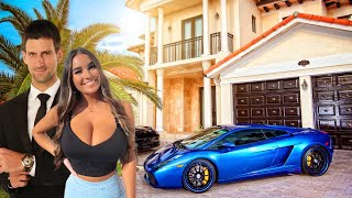 Novak Djokovic RICH Lifestyle: GORGEOUS Babe, New Crib, Life's Good!