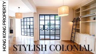 STYLISH RENOVATED COLONIAL APARTMENT WITH HUGE BALCONY   | Hong Kong
