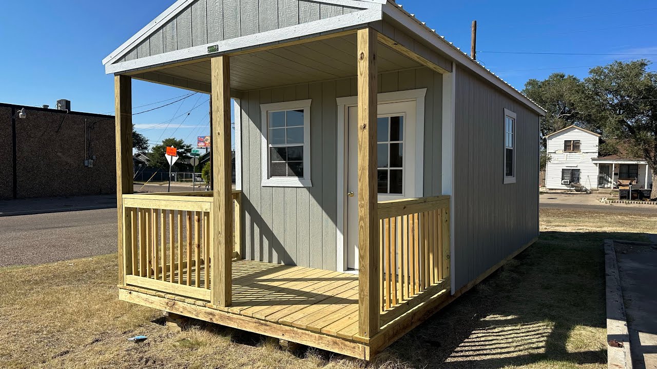 **SOLD**10x24 Cabin Rent to Own 150 down 392.29+tax a month Cash