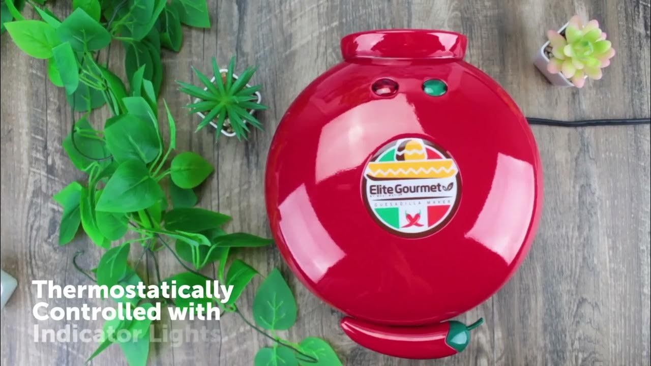 MaxiMatic Elite Gourmet 8 Quesadilla Maker YouTube