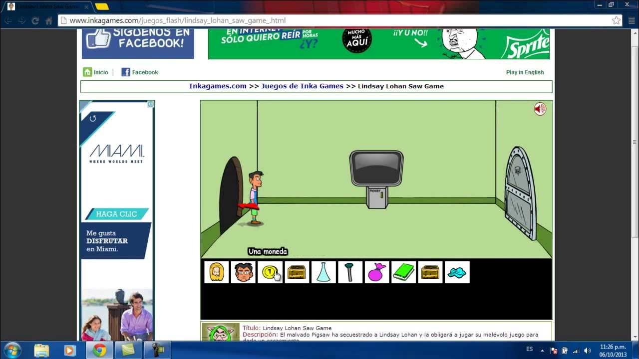 Solucion Lindsay Lohan Saw Game YouTube solucion-lindsay-lohan-saw-game-youtube