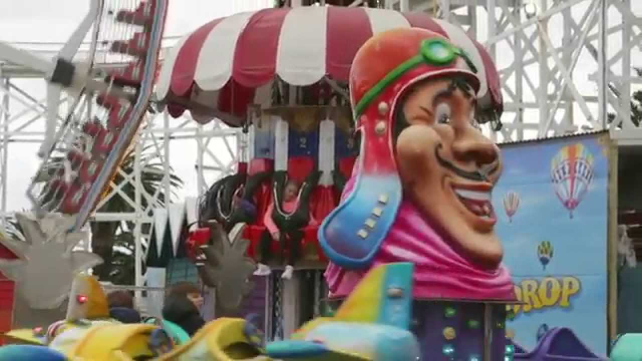 World's Oldest Roller Coaster at Luna Park in Melbourne Australia YouTube