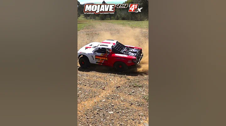 Arrma Mojave 4s BLX  huge POWER on 4s SUPER SLOW MOTION| full video @IDORC #arrma #shorts #short
