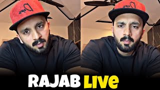 Rajab Live For Clear All Controversy 😱 | Don’t Target Anyone Mother and Sister 😔
