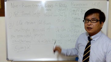 Reentrant lexical scanner and syntax parser using Flex and Bison - Theory