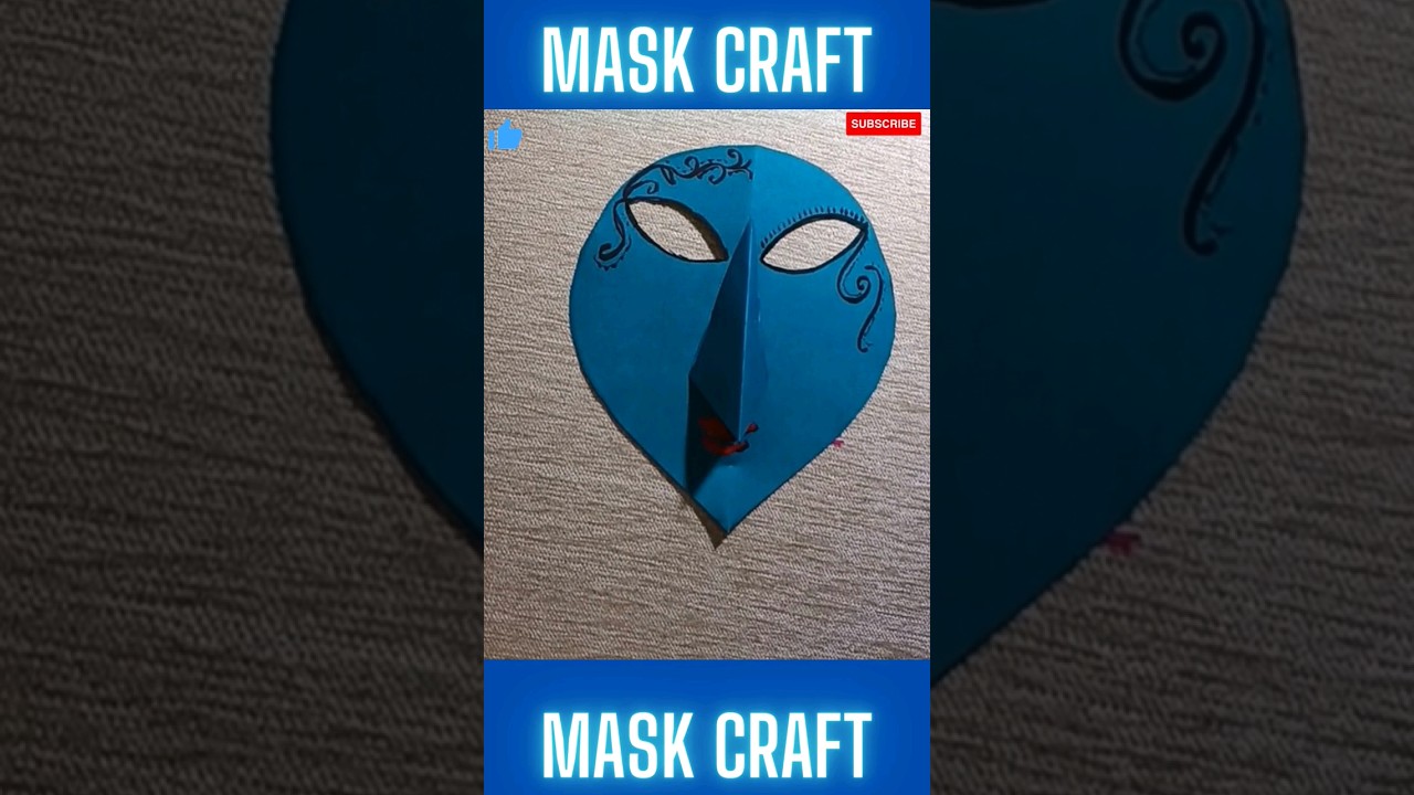 Mask making craft. 