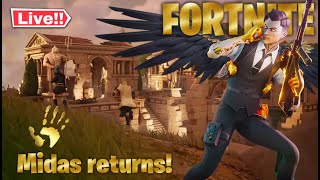 🔴LIVE! - Midas Has Returned! - (New Mythics + Floor is Lava LTM)