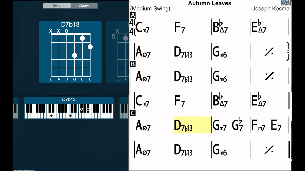 ireal pro jazz standard charts