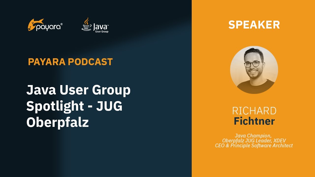 Java User Group Spotlight - JUG Oberpfalz - Payara Podcast - YouTube