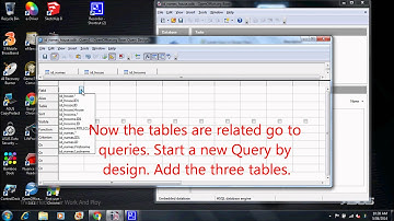 Open Office-database Tabellen relateren en een query uitvoeren