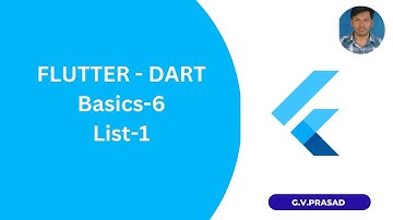 List In Dart |Dart Basics Flutter Tutorial for Beginners 2023
