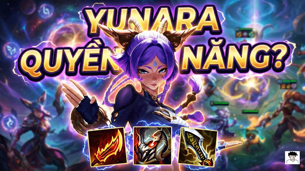 YUNARA QUYỀN NĂNG LIỆU CÓ MẠNH | TFT 16.3 | FULL GAME