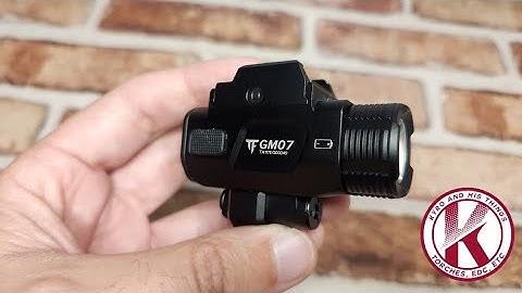 Trustfire GM07 AWESOME Flashlight + Laser Combo (WML)