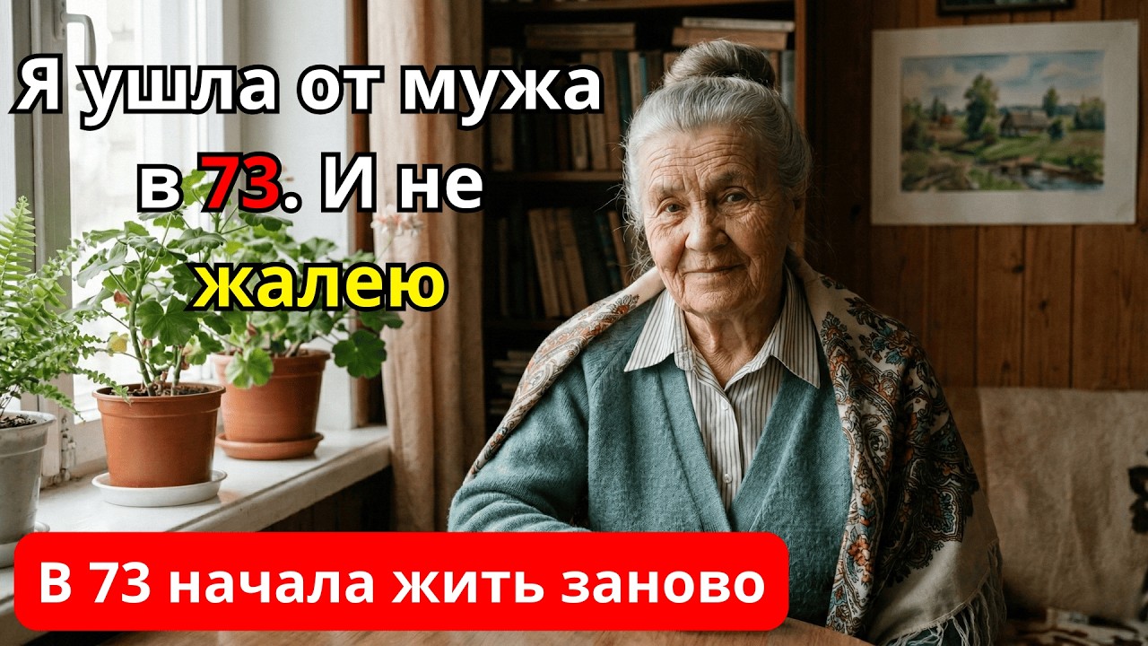 Развод в 73 года: страшно, стыдно, одиноко — и всё равно правильно