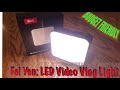 Led vlog light by fei yen budget friendly 