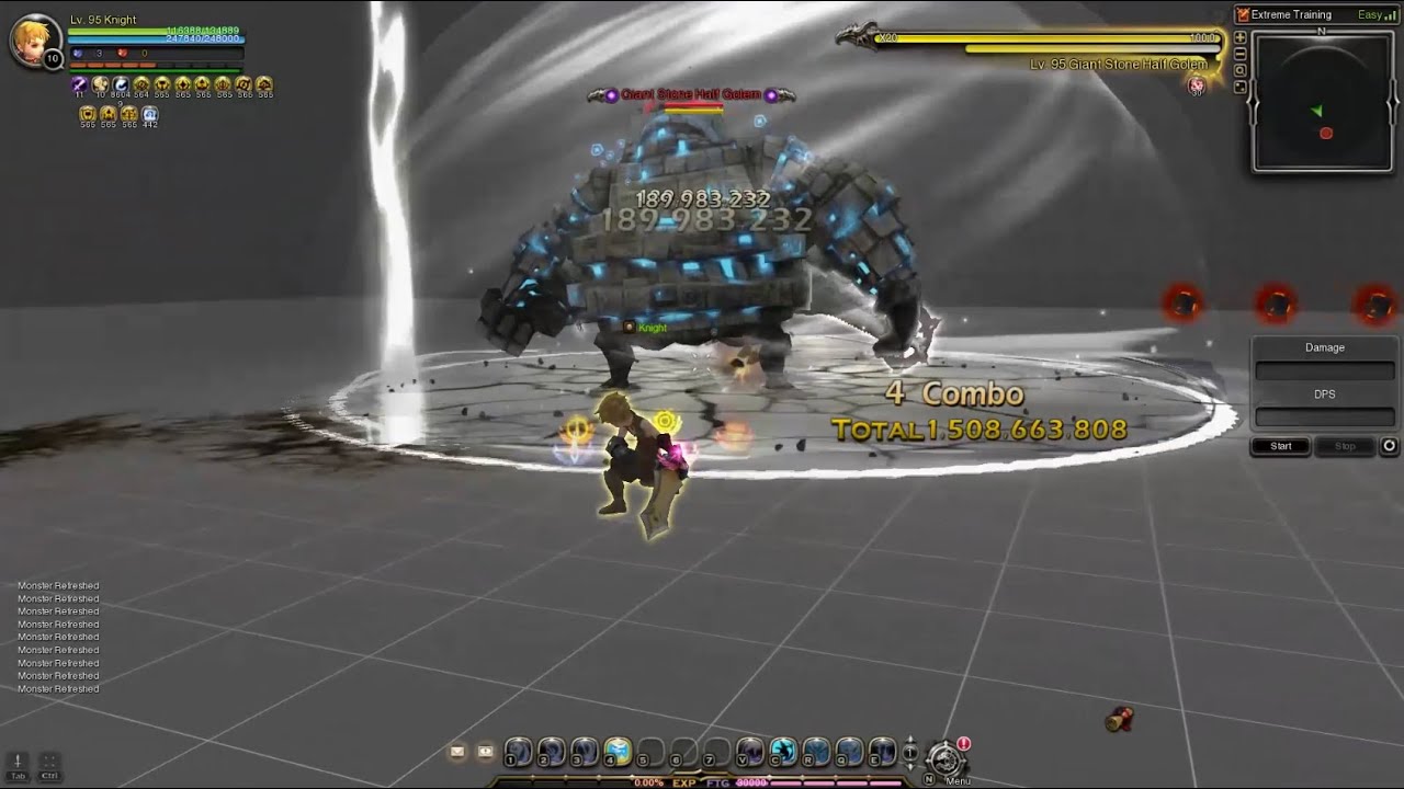 dragon nest new class  New Update  Warrior 3rd Job Mystic Knight Skill Preview | Dragon Nest