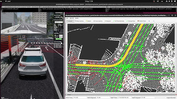 AWSIM Lanelet2 Route Planning - Lane-Following with HD Maps & Traffic Rules