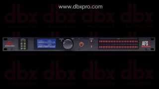 dbx AFS2 Advanced Feedback Suppression Processor - Simple Setup Video