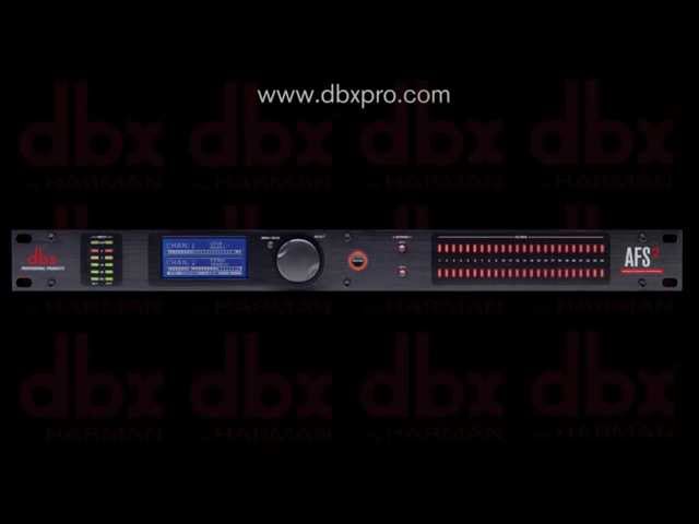 Подавитель обратной связи DBX AFS2